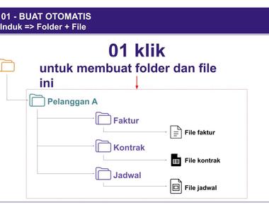 Cara membuat banyak folder sekaligus di Google Drive