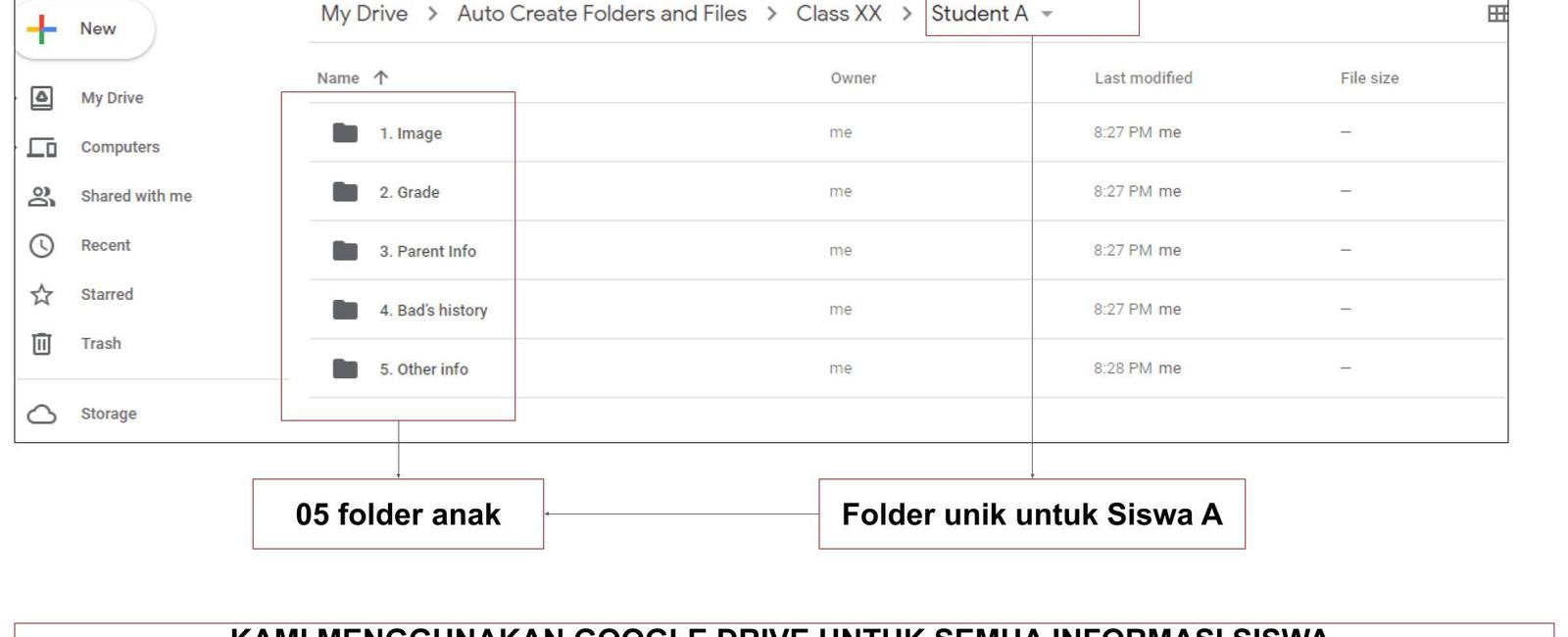 FAQ Add-on Google Sheets Buat Folder dan File Otomatis