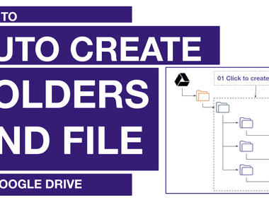 Cara Otomatis Membuat Folder dan File di Google Drive